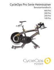 Cycleops pro Serie Heimtrainer