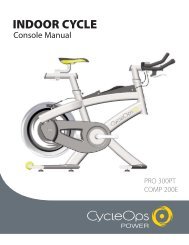 indoor cycle - CycleOps