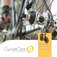 MANUALE UTENTE - CycleOps