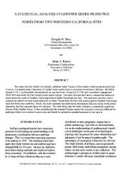 a statistical analysis of gunther series projectile - Society for ...