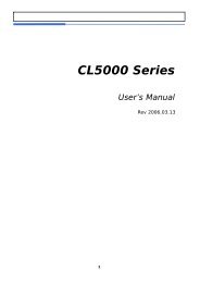 CL5000 Manual