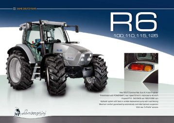 New DEUTZ Common Rail, Euro III, 4 and 6-cylinder Transmission ...
