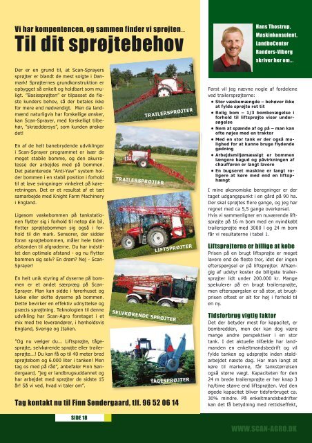 Traktorfinansiering - Scan-Agro