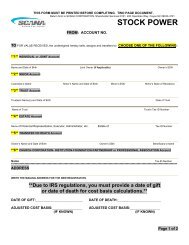 Stock Power (Share Transfer) Form - SCANA Corporation