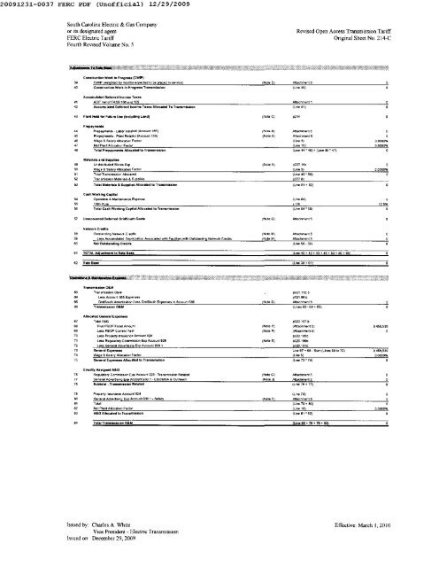 SCEG OATT Formula Transmission Rate Filing.pdf - SCANA ...