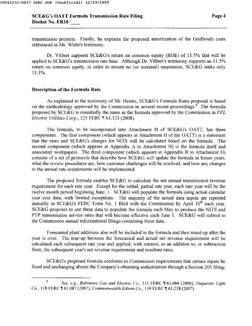 SCEG OATT Formula Transmission Rate Filing.pdf - SCANA ...