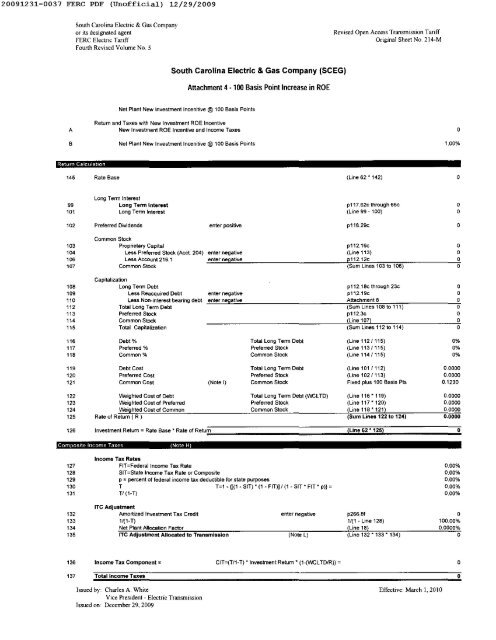 SCEG OATT Formula Transmission Rate Filing.pdf - SCANA ...