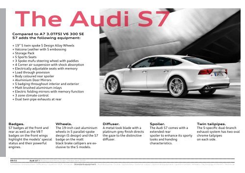 Product and Price Guide - Audi