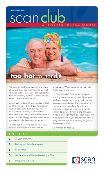 too hot to handle - SCAN Health Plan