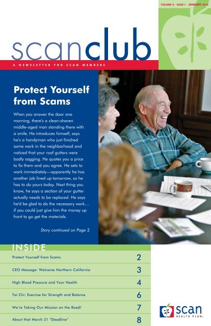 Protect Yourself from Scams - SCAN Health Plan