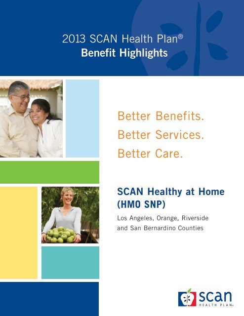 Benefit Highlights - SCAN Health Plan