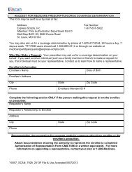Request for Medicare Prescription Drug Determination Request Form