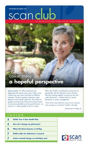 a hopeful perspective - SCAN Health Plan