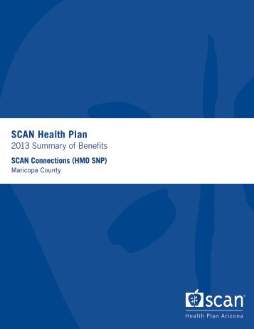 SCAN Connections (HMO SNP) - SCAN Health Plan
