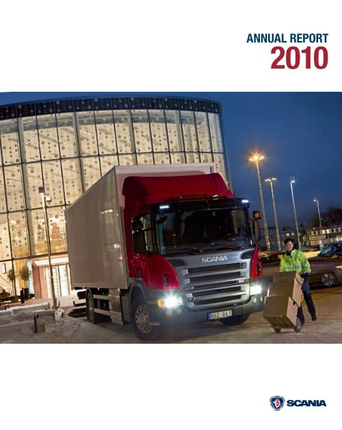 Scania Group - A Scania 580 S V8 in front of Scania's old head office.