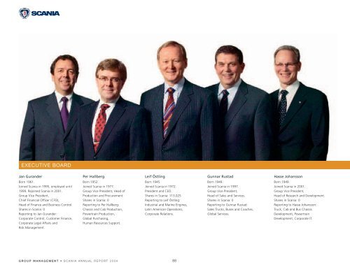 Scania annual report 2004