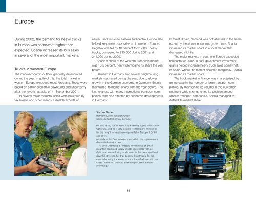 Scania annual report 2002