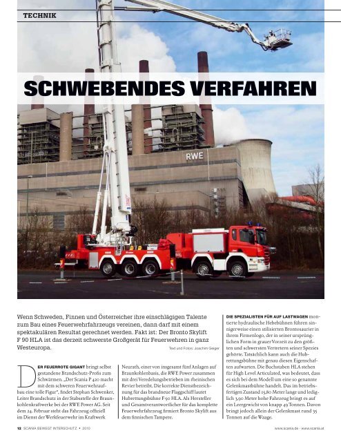 SCANIA BEWEGT Sonderausgabe