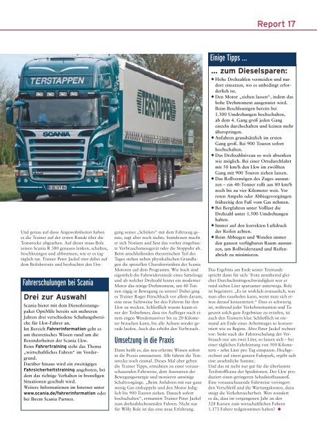 King's Report 2007-01 - Scania