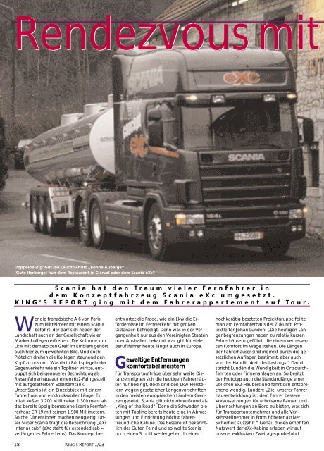 King's Report 2003-01 - Scania