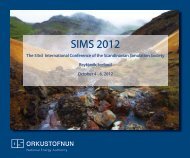 detailed programme - SIMS - Scandinavian Simulation Society