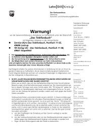 Steckbrief I - Stadt Braunfels