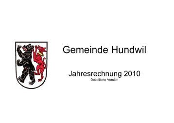 Gemeinde Hundwil