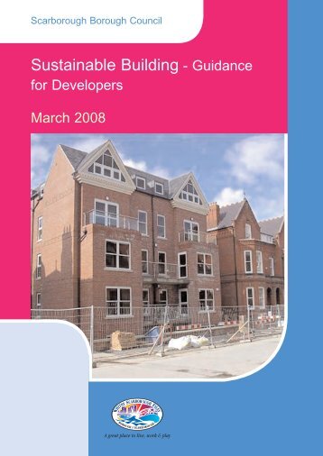 Sustainable Building - Guidance - Scarborough Borough Council