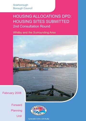 housing sites submitted - Scarborough Borough Council