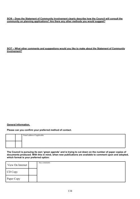 SCI Regulation 28 Statement of Consultation - Scarborough ...