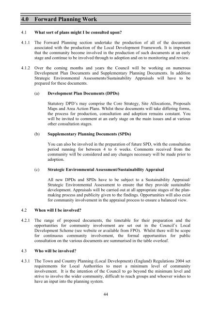 SCI Regulation 28 Statement of Consultation - Scarborough ...