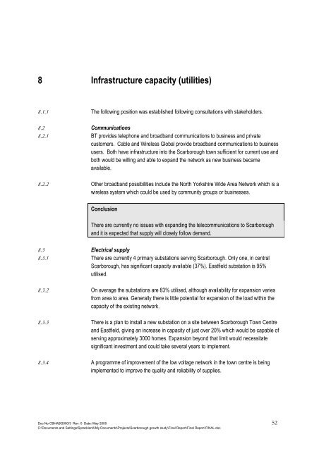 Growth of Scarborough Study - Scarborough Borough Council