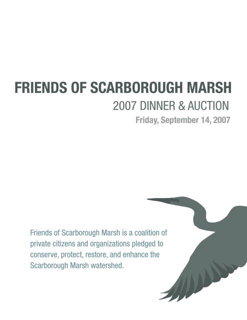 Friends oF scarborough Marsh - Scarborough Crossroads