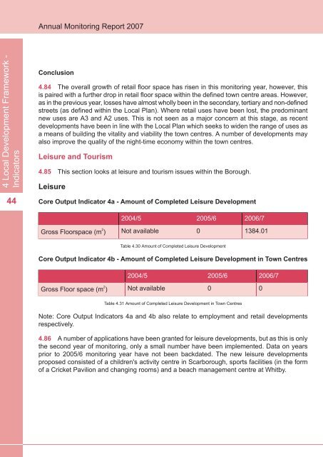 Annual Monitoring Report 2007(6.6MB) - Scarborough Borough ...