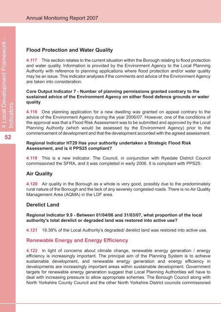 Annual Monitoring Report 2007(6.6MB) - Scarborough Borough ...