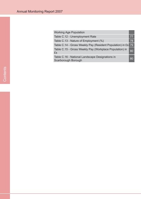 Annual Monitoring Report 2007(6.6MB) - Scarborough Borough ...