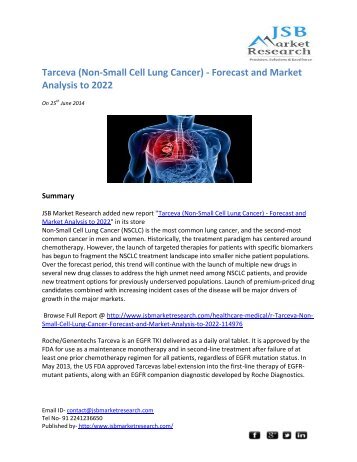 jsb market research tarceva non small cell Tarceva (non small cell lung cancer) market size, share, growth and analysis report 2015: acute market reports. jsb market research tarceva non small cell Tarceva (non small cell lung cancer) market size, share, growth and analysis report 2015: acute market reports.