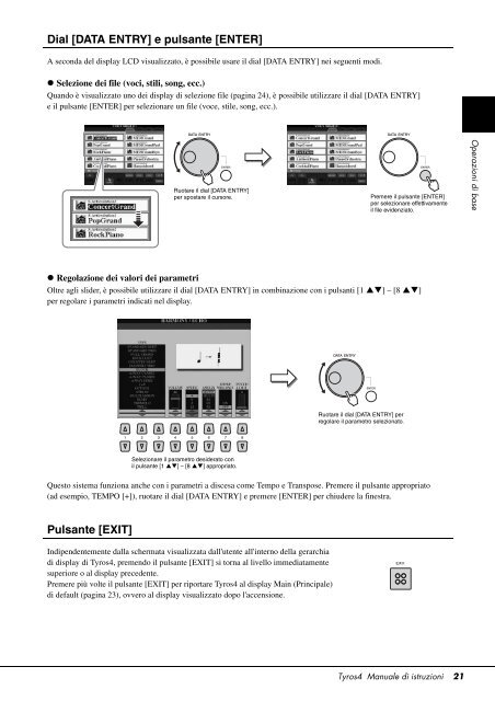 Manuale Tyros 4 Italiano - Yamaha