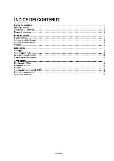 Manuale - Scavino