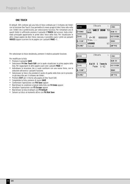 Manuale di Istruzioni - Scavino