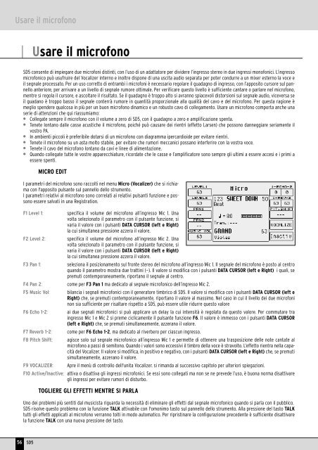 Manuale di Istruzioni - Scavino