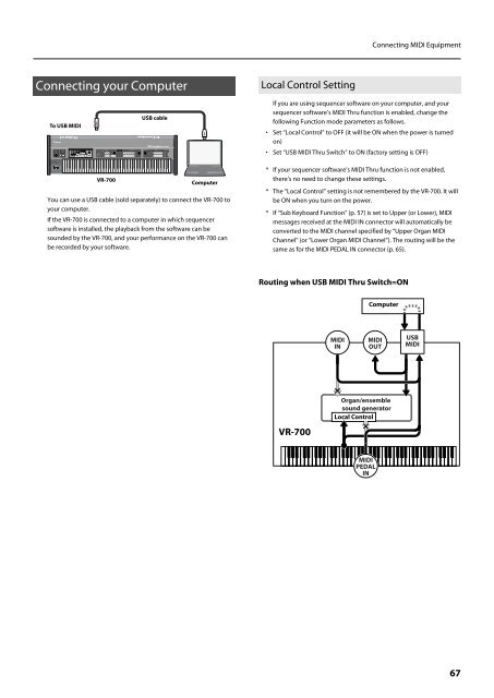 Owners Manual - Roland