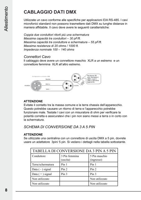 Manuale di istruzioni - Scavino