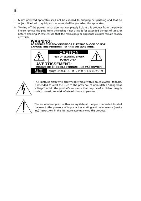 KORG SV-1 1.0 User GUIDE (EFGI1) - Scavino