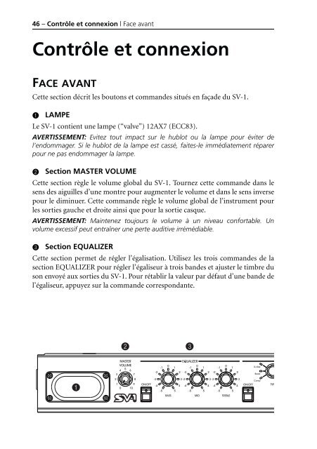 KORG SV-1 1.0 User GUIDE (EFGI1) - Scavino