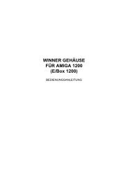 WINNER GEHÄUSE FÜR AMIGA 1200 (E/Box 1200)