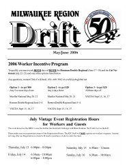 2006 Worker Incentive Program - Milwaukee Region