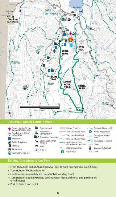 Healthy Trails Guidebook - County of Santa Clara