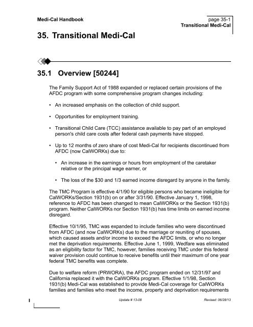 Calworks Eligibility Chart