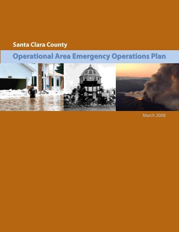 Operational Area Emergency Operations Plan - County of Santa Clara